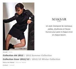 Visitez le site MAKSAR